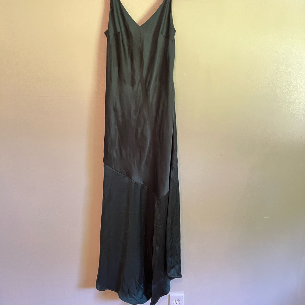 Dark Green Express Cocktail Dress